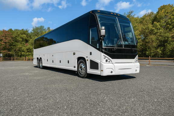 Sanford Charter Bus 56 Passenger Charter Bus