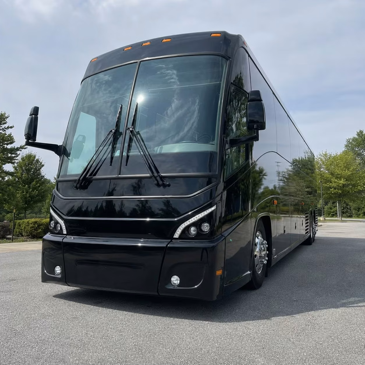 56 passenger charter bus