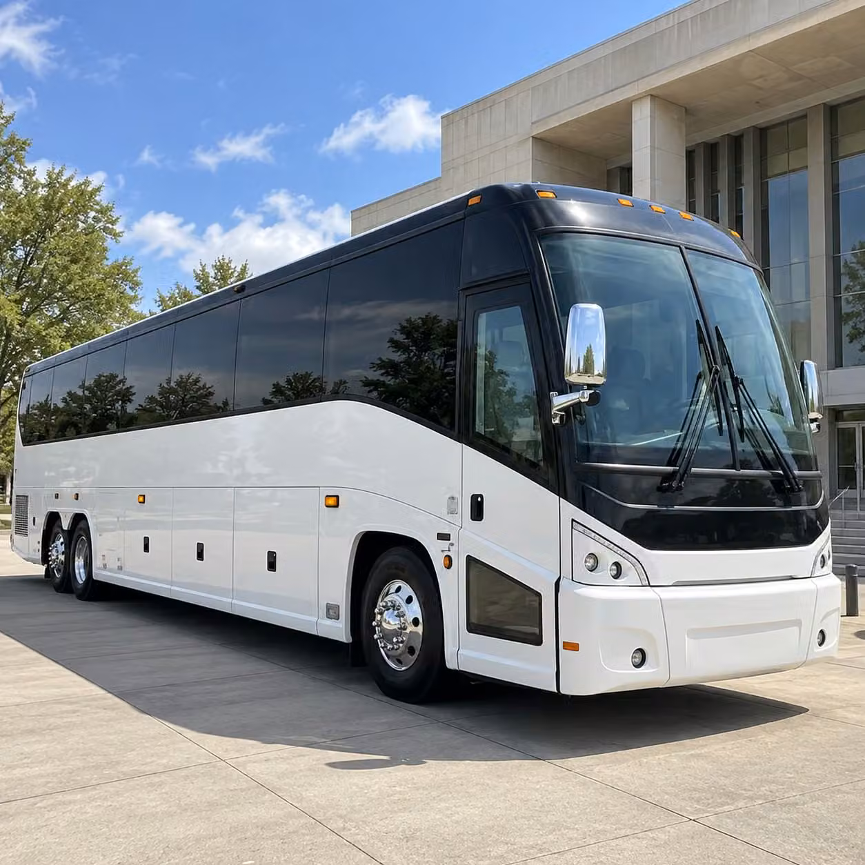 long distance corporate charter buses from sanford