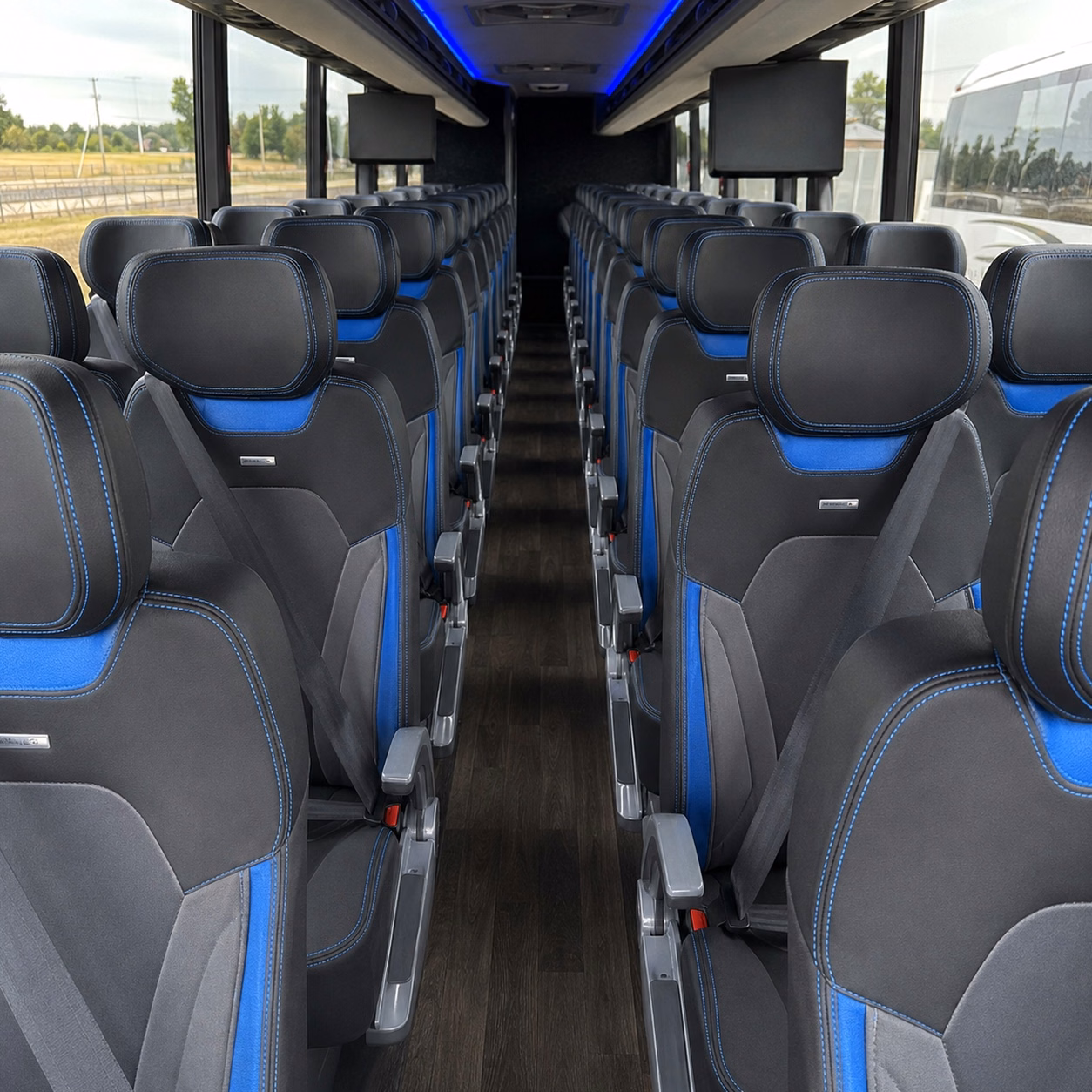 sanford airport transfer charter bus rentals