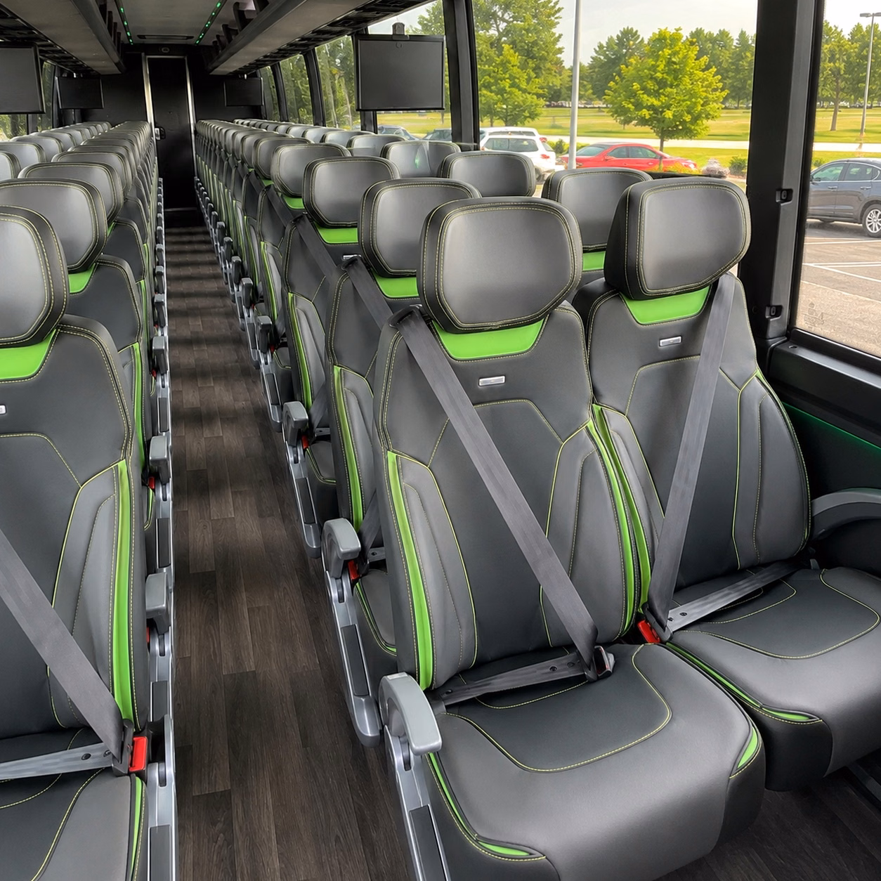 sanford charter bus interior
