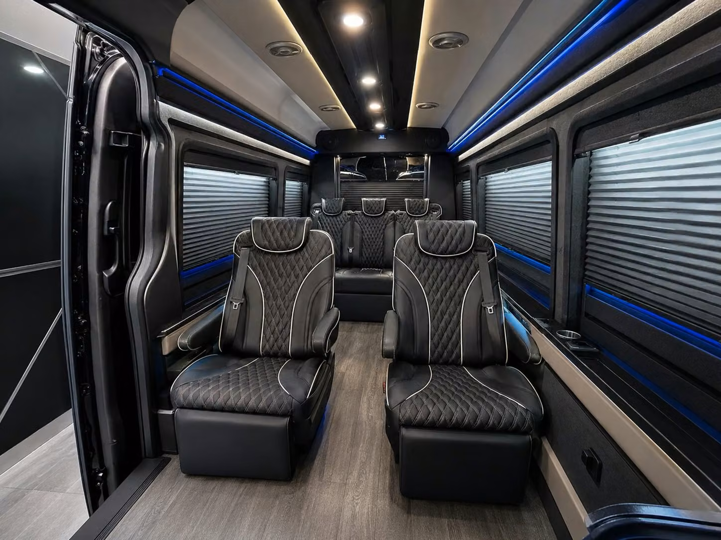 sprinter van with driver interior