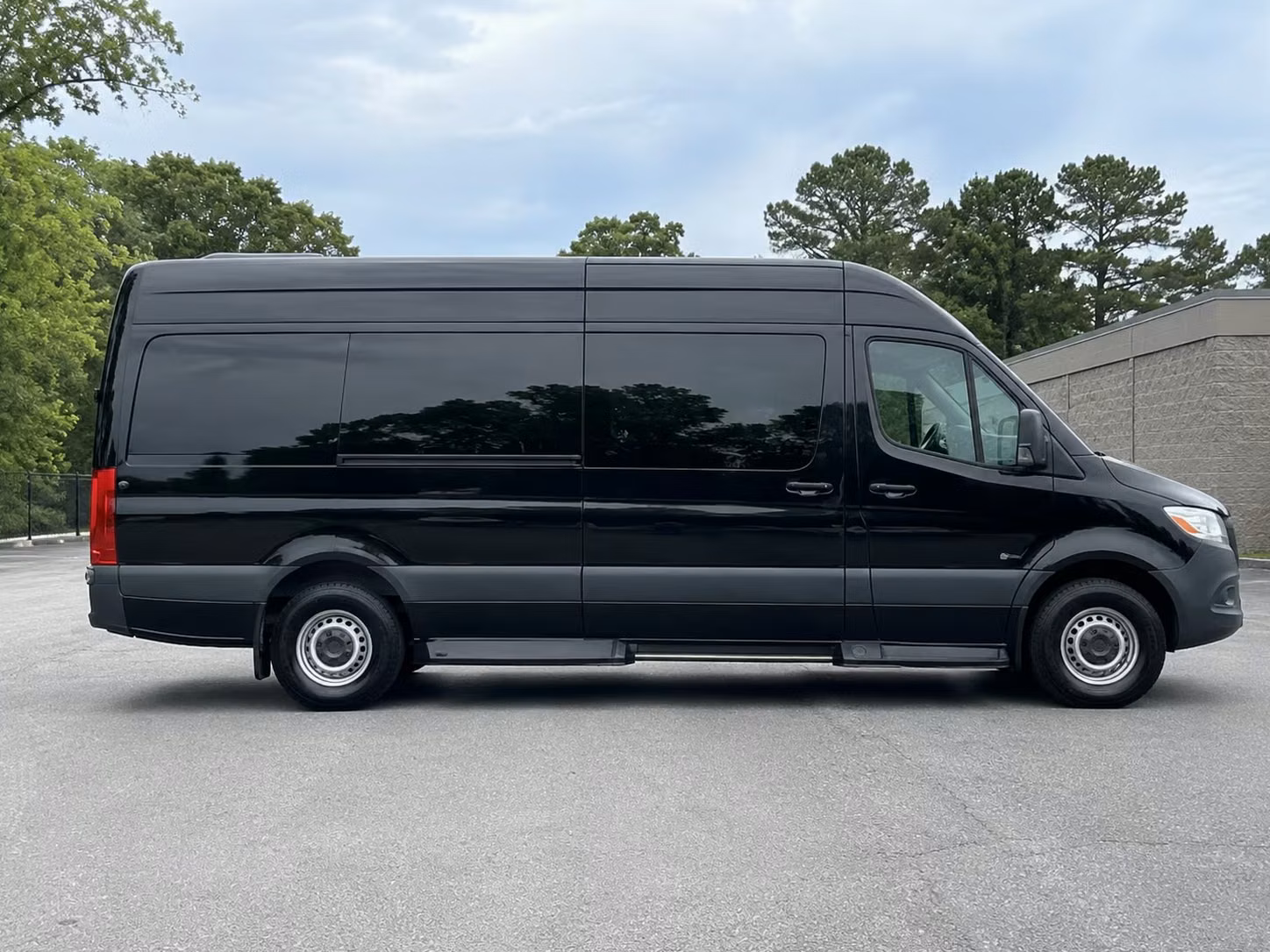 sprinter van with driver